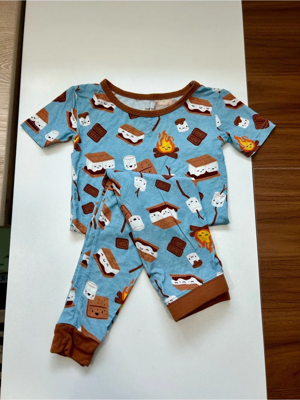 Little Sleepies S'MORES Pajamas SIZE 3T NWOT
